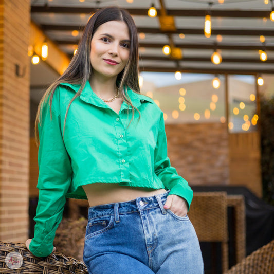 Camisera verde