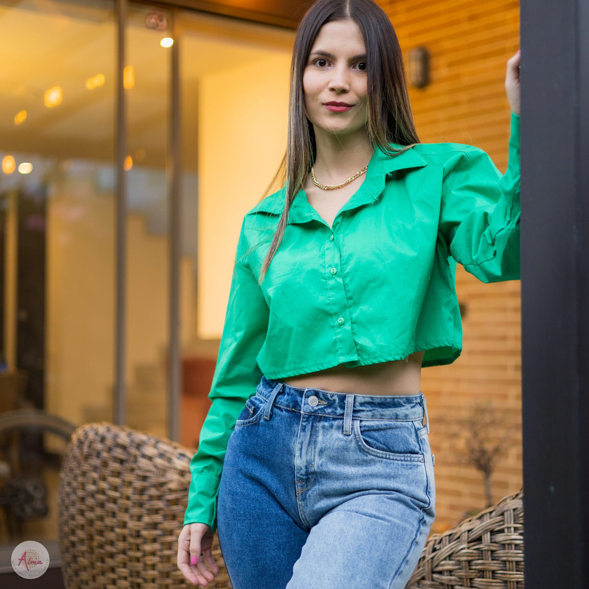 Camisera verde