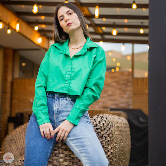 Camisera verde