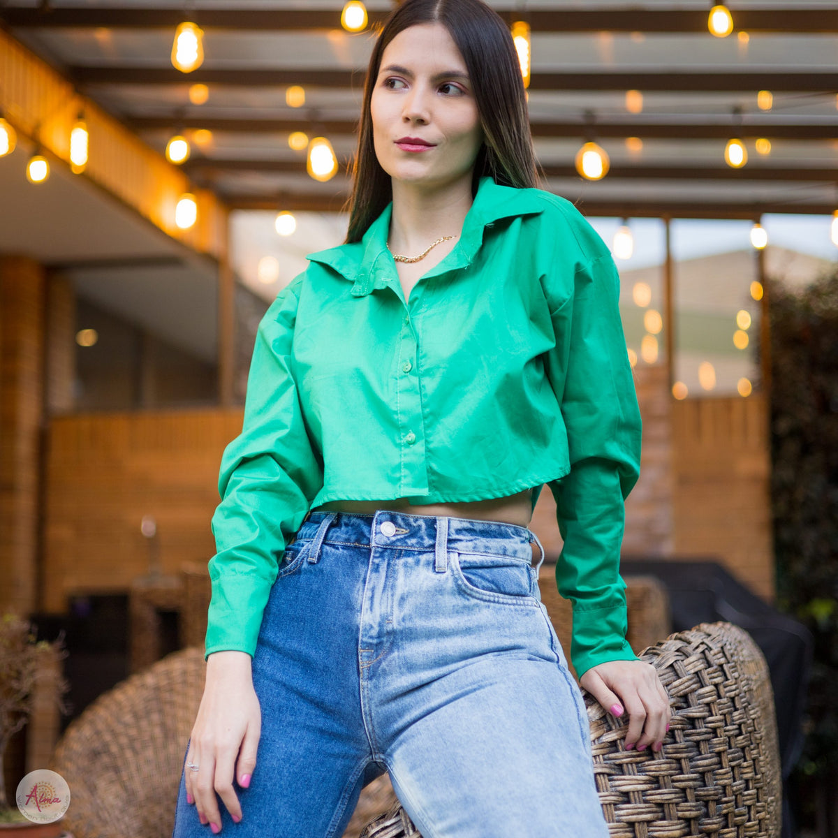 Camisera verde
