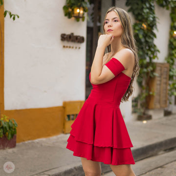Vestido Rojo Corazón