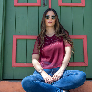 Blusa Vinotinto Cadena