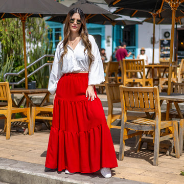 Blusa Blanca Botones