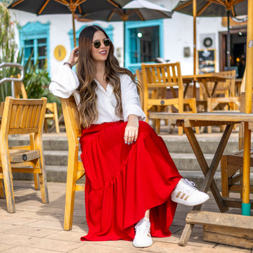 Blusa Blanca Botones