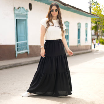 Camiseta Blanca Hilos