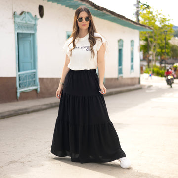Camiseta Blanca Hilos