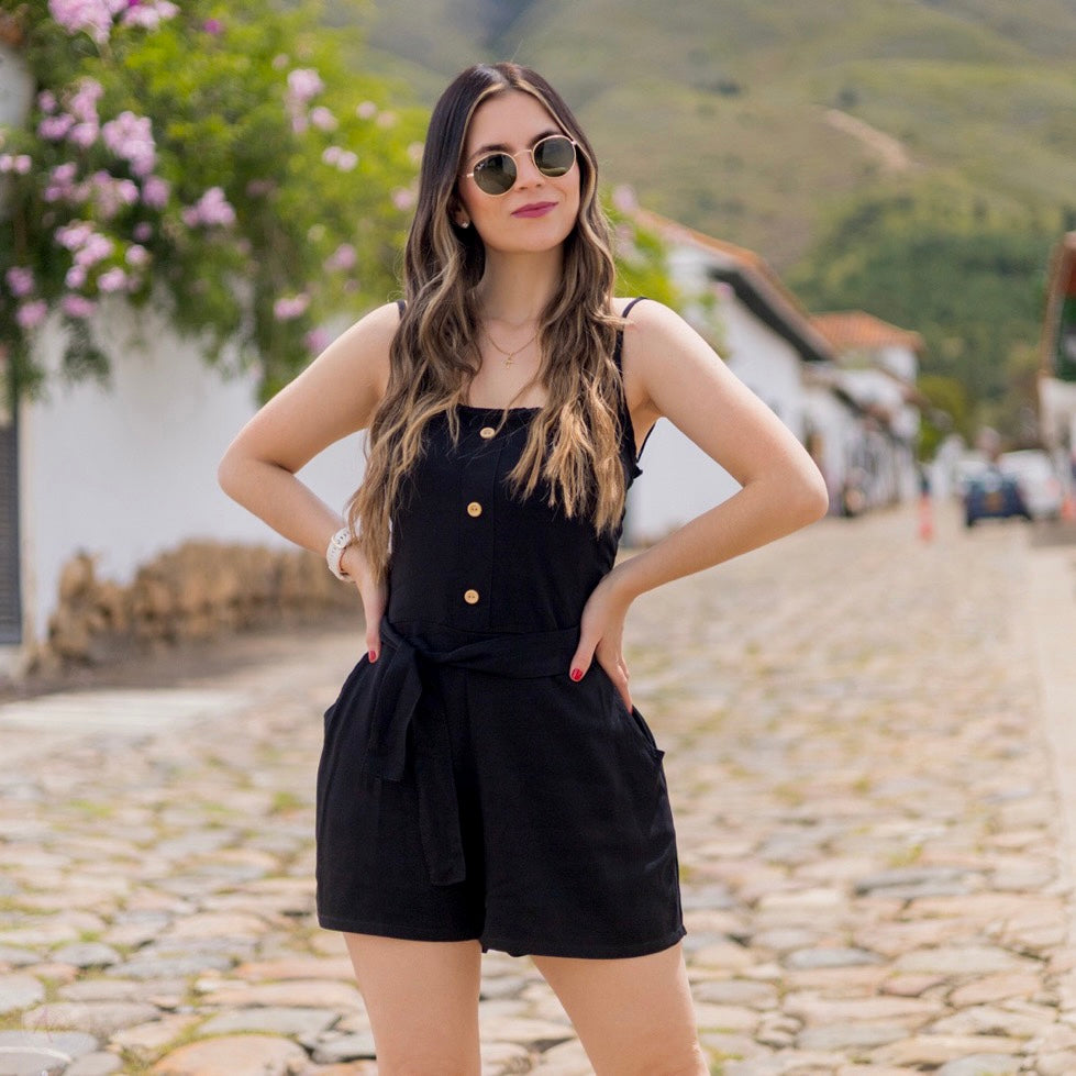 Enterizo Negro