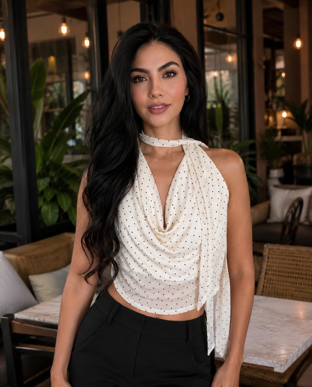 Blusa Alma Blanca Pepas