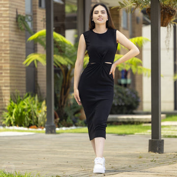 Vestido negro Paris