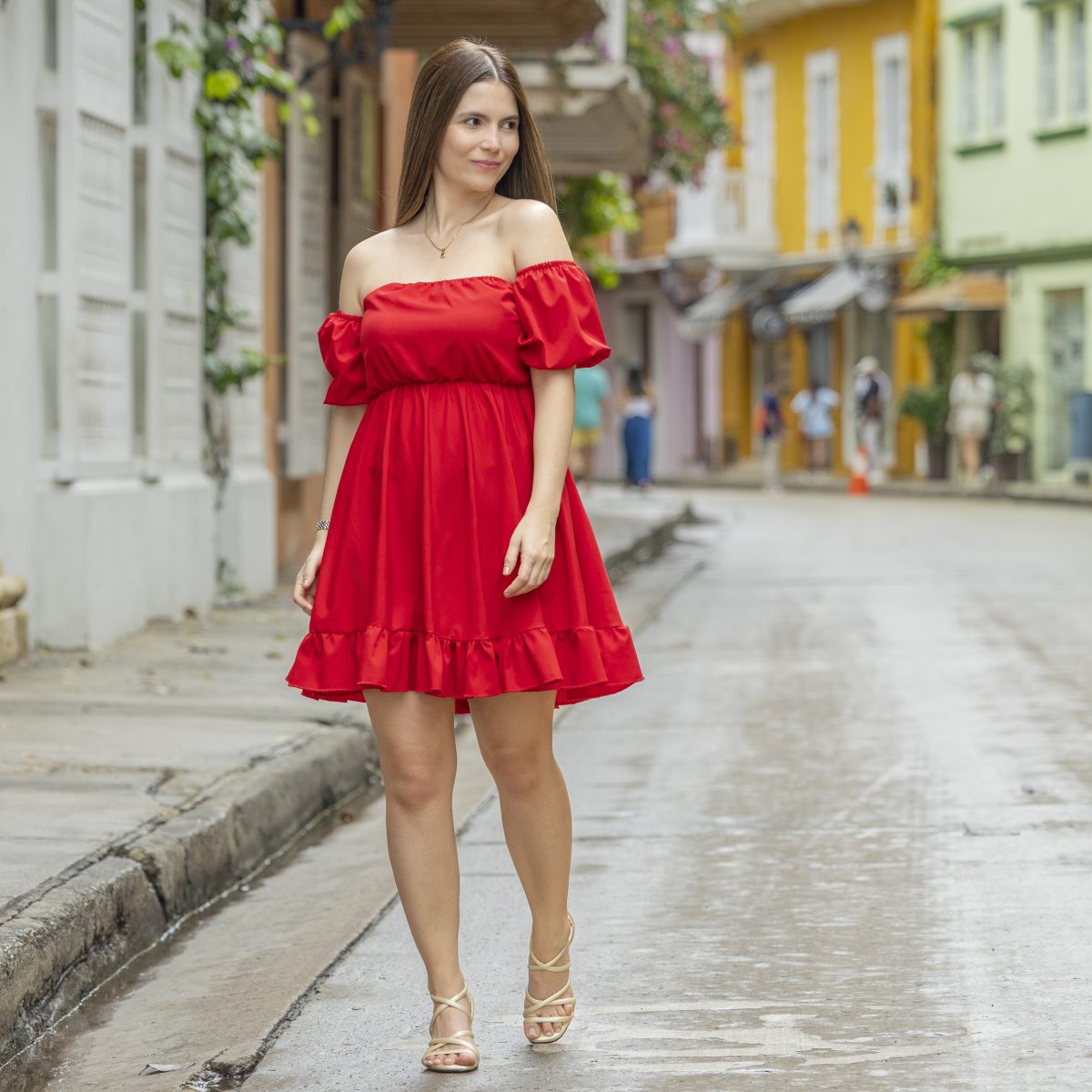 Vestido rojo New