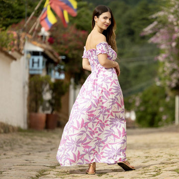 Vestido largo blanco