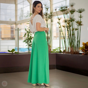 Pantalón verde Paris